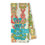 Fun Easter Bunnies Kitchen Towel - Microfiber (Personalized)