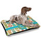 Fun Easter Bunnies Outdoor Dog Beds - Large - IN CONTEXT