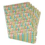 Fun Easter Bunnies Binder Tab Divider - Set of 6 (Personalized)