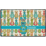 Fun Easter Bunnies Door Mat - 60"x36" (Personalized)