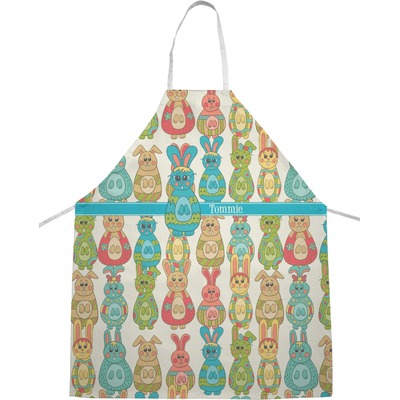 Fun Easter Bunnies Apron (Personalized) - YouCustomizeIt