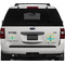 Fun Easter Bunnies Personalized Square Car Magnets on Ford Explorer