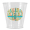 Fun Easter Bunnies Plastic Shot Glasses - Front/Main