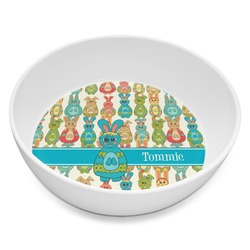 Fun Easter Bunnies Melamine Bowl - 8 oz (Personalized)