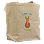 Fun Easter Bunnies Reusable Cotton Grocery Bag - Single (Personalized)