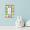 Fun Easter Bunnies Rocker Light Switch Covers - Single - IN CONTEXT