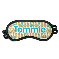 Fun Easter Bunnies Sleeping Eye Mask - Small (Personalized)