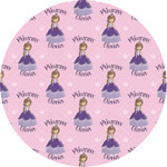 Custom Princess Multipurpose Round Labels - 1" (Personalized)