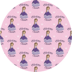 Custom Princess Multipurpose Round Labels - 1" (Personalized)