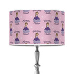 Custom Princess 12" Drum Lamp Shade - Poly-film (Personalized)