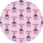 Custom Princess Multipurpose Round Labels - 2" (Personalized)