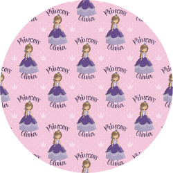 Custom Princess Multipurpose Round Labels - 2" (Personalized)