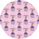 Custom Princess Multipurpose Round Labels - Custom Sized (Personalized)