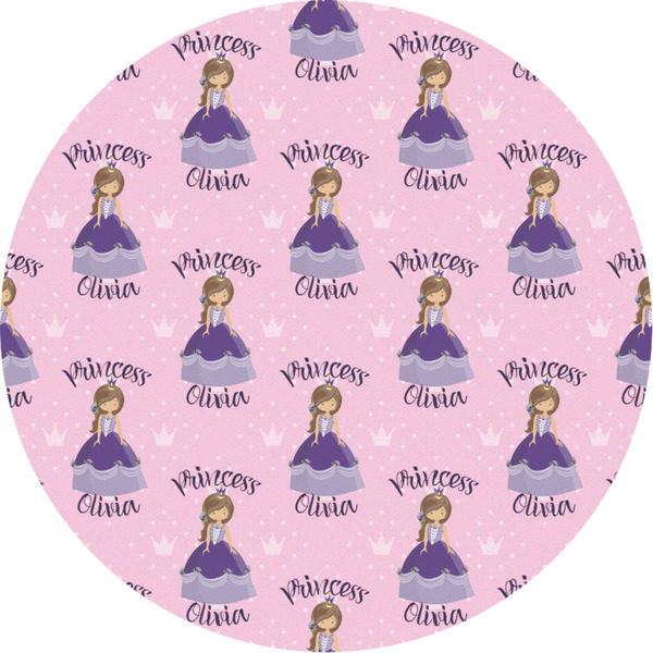 Custom Custom Princess Multipurpose Round Labels - Custom Sized (Personalized)