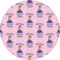 Custom Princess 3" Multipurpose Round Labels - Single Sticker