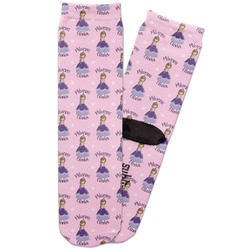 Custom Princess Adult Crew Socks (Personalized)