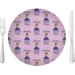Custom Princess 10" Glass Lunch / Dinner Plates - Single or Set (Personalized)