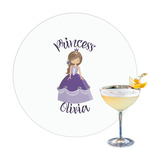 Custom Princess Printed Drink Topper (Personalized)