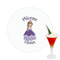 Custom Princess Drink Topper - Medium - Single with Drink