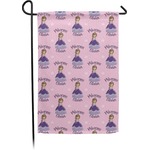 Custom Princess Small Garden Flag - Double Sided w/ Name All Over