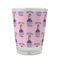 Custom Princess Glass Shot Glass - 1.5 oz - Set of 4 (Personalized)