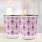 Custom Princess Glass Shot Glass - with gold rim - LIFESTYLE