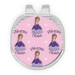 Custom Princess Golf Ball Marker - Hat Clip - Silver