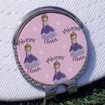 Custom Princess Golf Ball Marker - Hat Clip