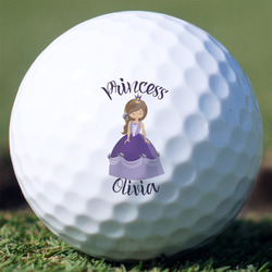 Custom Princess Golf Balls - Non-Branded - Set of 12 (Personalized)