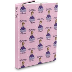 Custom Princess Hardbound Journal - 7.25" x 10" (Personalized)