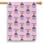 Custom Princess 28" House Flag - Single Sided (Personalized)