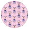 Custom Princess Icing Circle - Large - Single