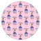 Custom Princess Icing Circle - Medium - Single