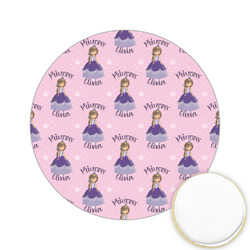 Custom Princess Printed Cookie Topper - 2.15" (Personalized)