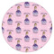 Custom Princess Icing Circle - Small - Single