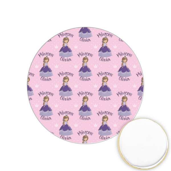 Custom Custom Princess Printed Cookie Topper - 1.25" (Personalized)