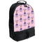 Custom Princess Large Backpack - Black - Angled View