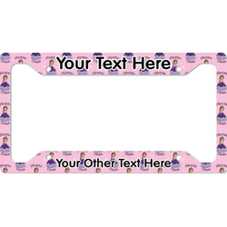 Custom Princess License Plate Frame - Style A (Personalized)