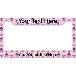 Custom Princess License Plate Frame - Style B (Personalized)