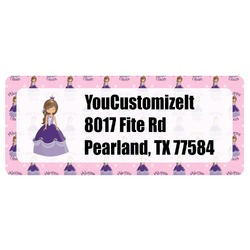Custom Princess Return Address Labels (Personalized)