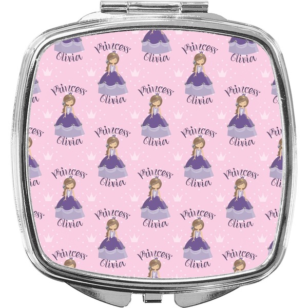 Custom Custom Princess Compact Makeup Mirror (Personalized)