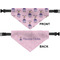 Custom Princess Medium Dog Bandana Approval