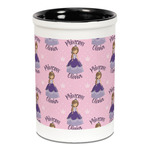 Custom Princess Ceramic Pencil Holders - Black