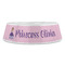 Custom Princess Plastic Pet Bowls - Large - FRONT