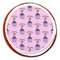 Custom Princess Printed Icing Circle - Large - On Cookie