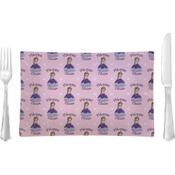 Custom Princess Glass Rectangular Lunch / Dinner Plate (Personalized)