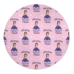 Custom Princess 5' Round Indoor Area Rug (Personalized)