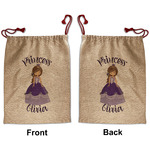 Custom Princess Santa Sack - Front & Back (Personalized)