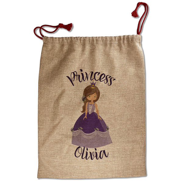 Custom Custom Princess Santa Sack - Front (Personalized)