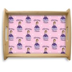 Custom Princess Natural Wooden Tray - Large (Personalized)